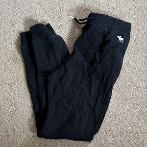 Abercrombie & Fitch Kids Black Sweatpants